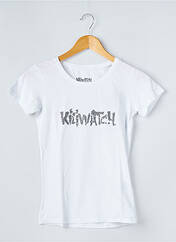 T-shirt blanc KILIWATCH pour femme seconde vue
