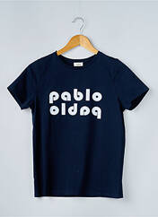 T-shirt bleu PABLO pour femme seconde vue