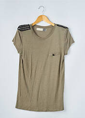 T-shirt vert ZARA pour femme seconde vue