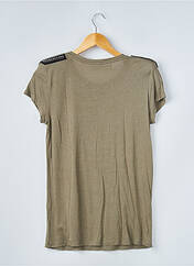 T-shirt vert ZARA pour femme seconde vue