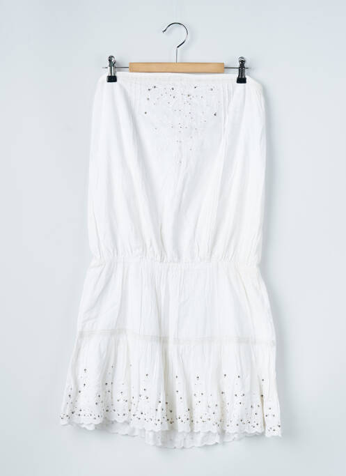 Robe courte sans manche sans manche blanc BA&SH femme