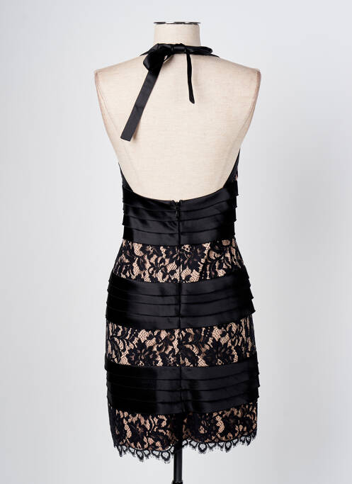 Robe courte sans manche sans manche noir BCBGMAXAZRIA femme