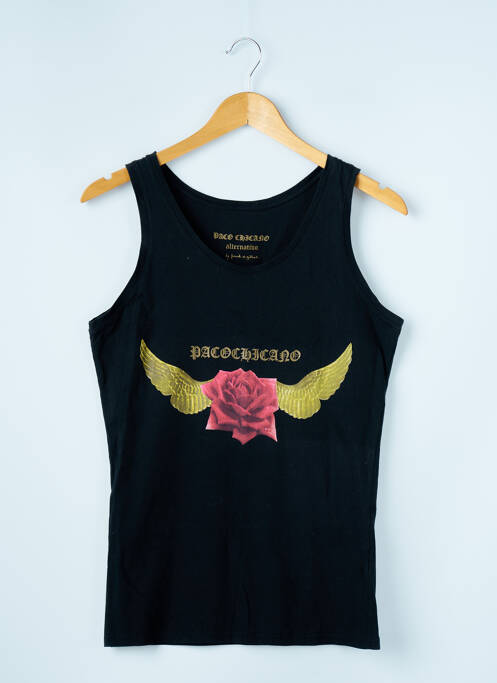 Débardeur noir PACOCHICANO pour femme