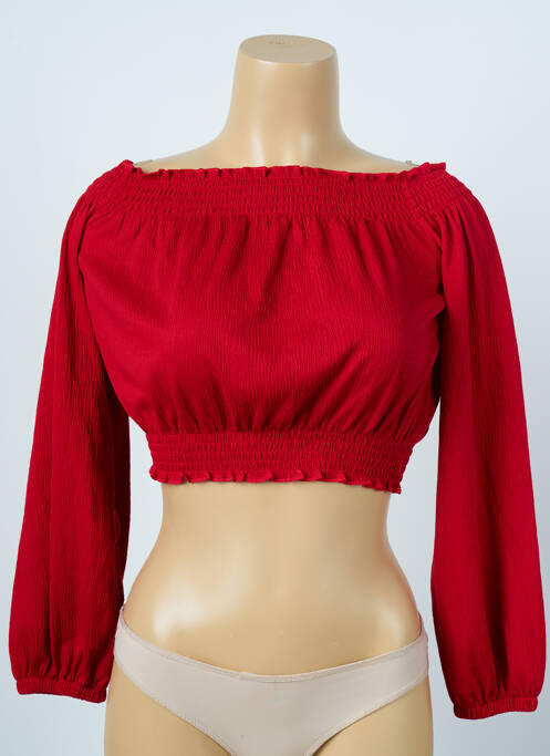 Top rouge DIVIDED H&M pour femme