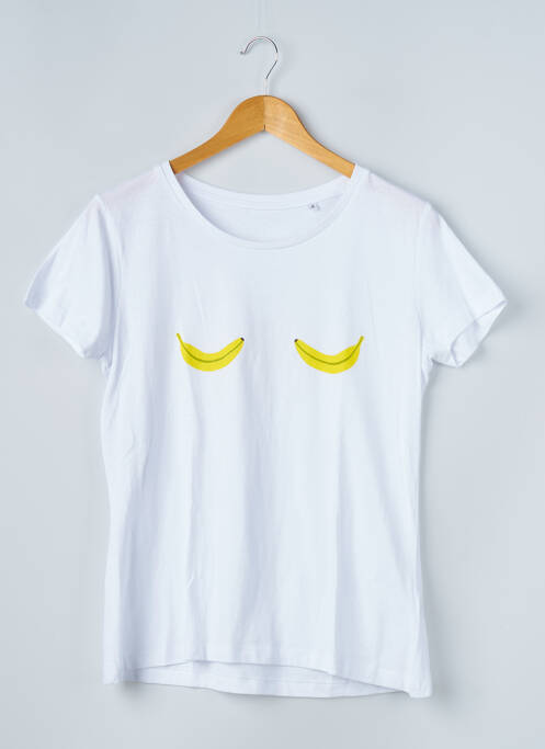 T-shirt blanc B&C pour femme