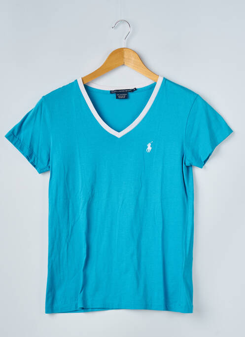 T-shirt bleu RALPH LAUREN pour femme