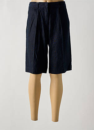 Bermuda taille haute taille haute bleu GERRY WEBER femme