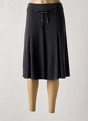Jupe mi-longue coupe évasée gris GERRY WEBER femme