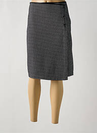 Jupe mi-longue fermeture zip latéral noir GERRY WEBER femme