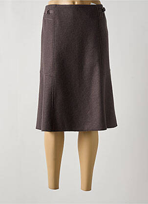Jupe mi-longue coupe évasée gris GERRY WEBER femme