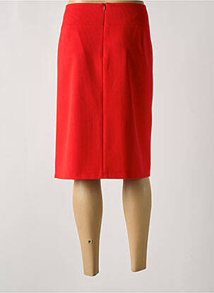 Jupe mi-longue stretch rouge GERRY WEBER femme