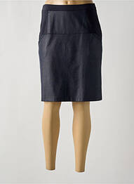 Jupe mi-longue stretch bleu MERI & ESCA femme
