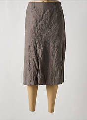 Jupe mi-longue marron GERRY WEBER pour femme seconde vue