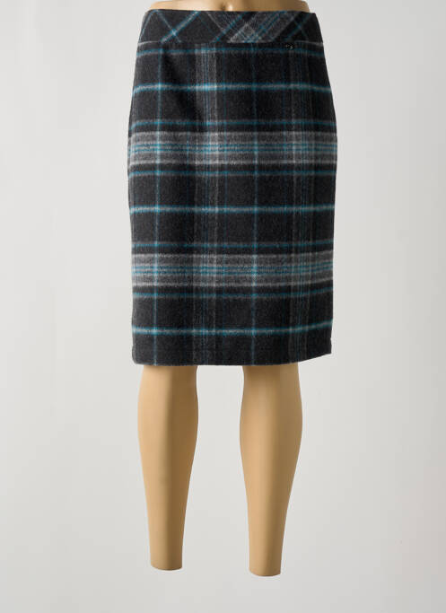 Jupe mi-longue coupe droite bleu GERRY WEBER femme