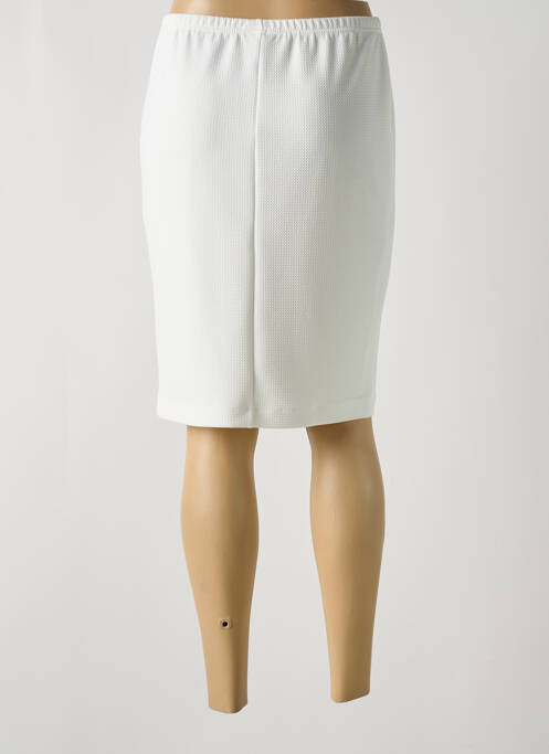 Jupe mi-longue beige TELMAIL pour femme