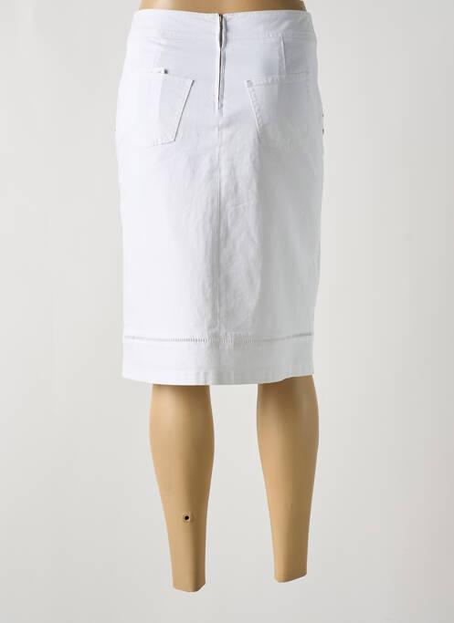 Jupe mi-longue blanc GERRY WEBER pour femme