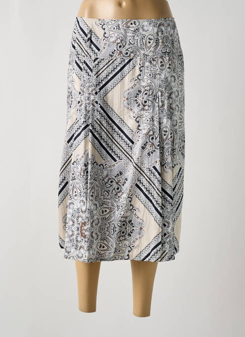 Jupe mi-longue gris GERRY WEBER pour femme