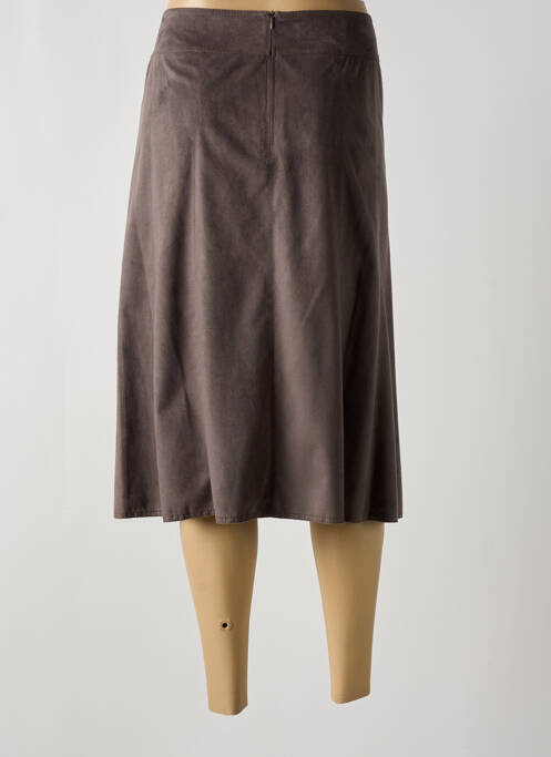 Jupe mi-longue gris GERRY WEBER pour femme