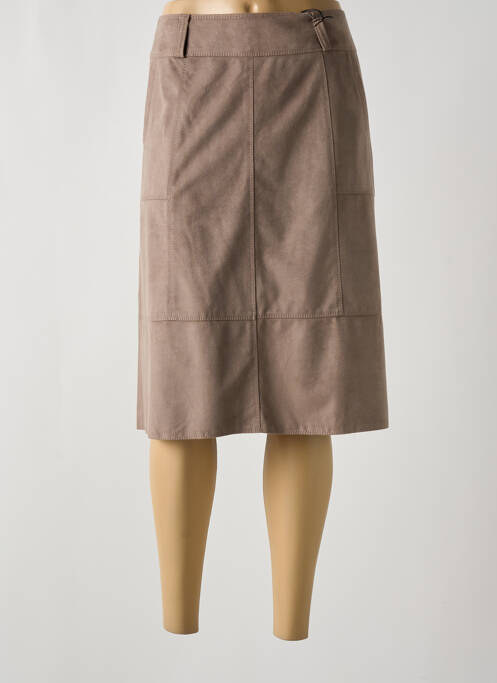 Jupe mi-longue gris GERRY WEBER pour femme