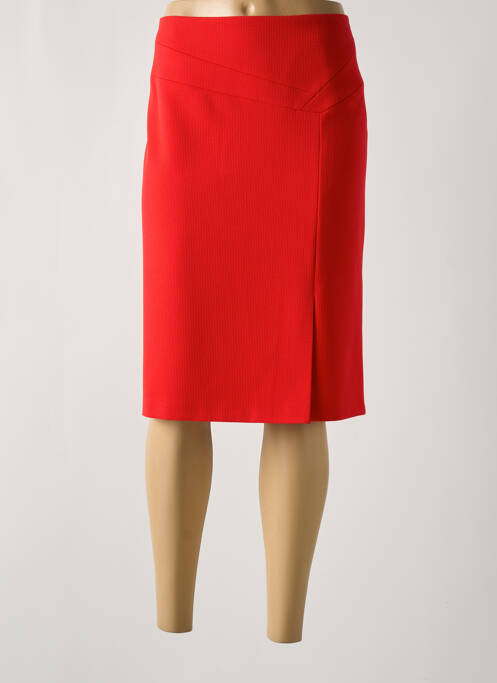 Jupe mi-longue rouge GERRY WEBER pour femme