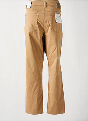 Pantalon droit fermeture zippée sous rabat boutonné beige GERRY WEBER femme