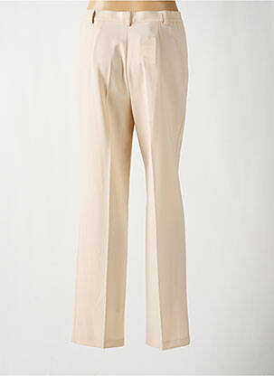 Pantalon poches taille haute beige LUCIA femme