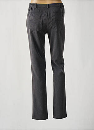 Pantalon slim taille élastique gris TELMAIL femme