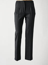 Pantalon slim taille élastique gris FRANCE RIVOIRE femme