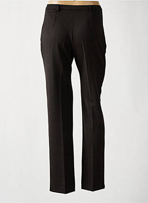 Pantalon slim taille élastique noir ANNA MONTANA femme