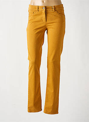 Pantalon slim poches jaune GERRY WEBER femme