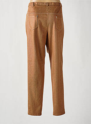 Pantalon coupe droite marron MERI & ESCA femme