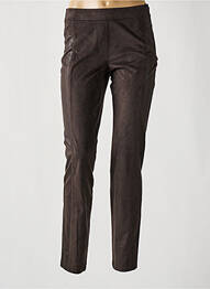 Pantalon slim taille normale marron GERRY WEBER femme