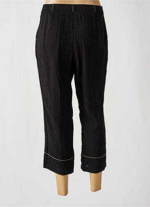 Pantacourt coupe droite noir JEAN GABRIEL femme