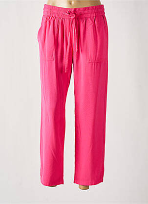 Pantalon 7/8 taille élastique rose GERRY WEBER femme