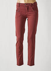 Pantalon slim rouge ANNA MONTANA pour femme seconde vue