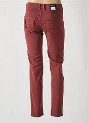 Pantalon slim rouge ANNA MONTANA pour femme seconde vue