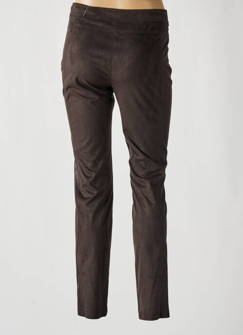 Pantalon slim taille normale marron GERRY WEBER femme