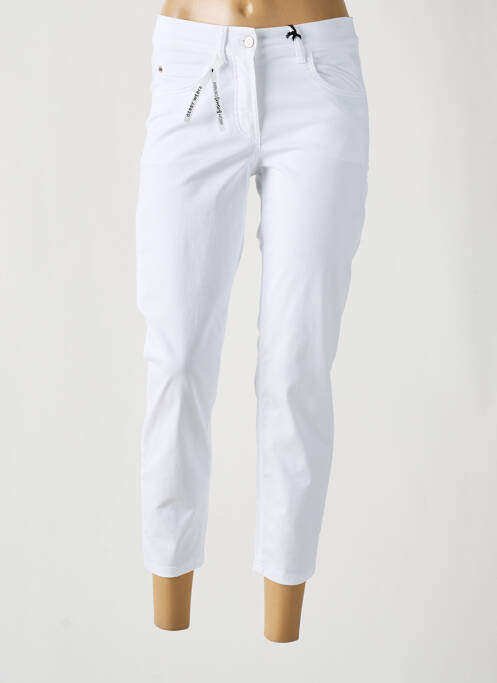 Pantalon 7/8 blanc GERRY WEBER pour femme