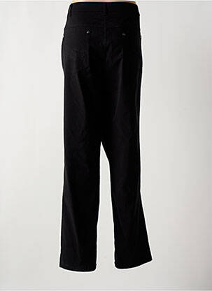 Pantalon slim tissage popeline taille normale noir CISO femme