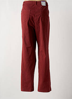 Pantalon droit stretch taille normale orange STARK femme