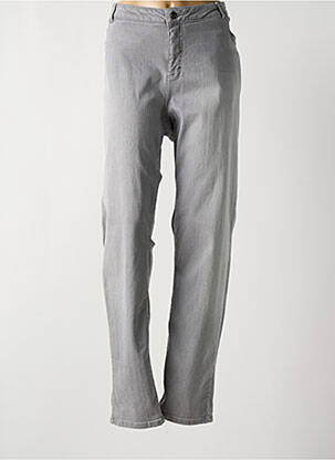 Jeans coupe slim stretch taille normale gris CISO femme