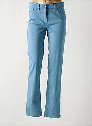 Pantalon droit stretch taille normale bleu GERRY WEBER femme