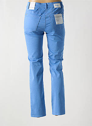 Pantalon slim tissage popeline taille normale bleu GERRY WEBER femme