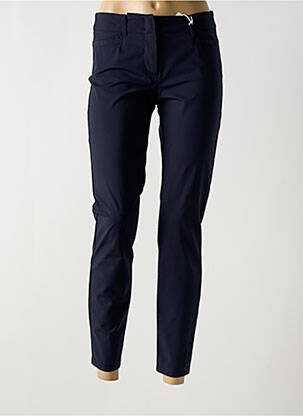 Pantalon 7/8 stretch taille normale bleu GERRY WEBER femme