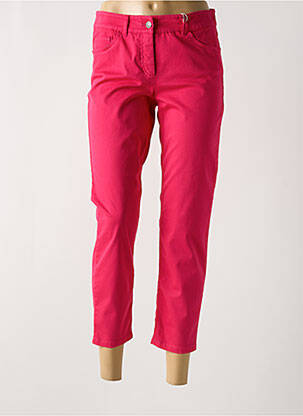 Pantalon 7/8 stretch taille normale rose GERRY WEBER femme