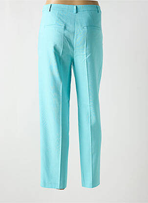 Pantalon chino fermeture zippée sous rabat boutonné taille normale bleu GERRY WEBER femme