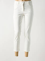 Pantalon 7/8 stretch taille normale blanc GERRY WEBER femme