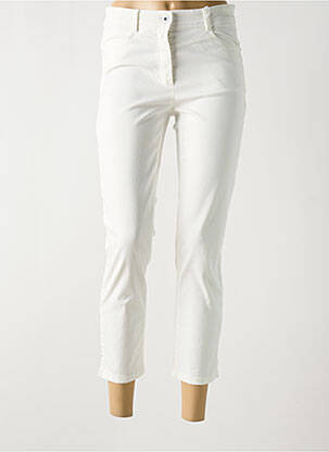Pantalon 7/8 stretch taille normale blanc GERRY WEBER femme