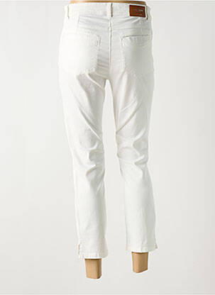 Pantalon 7/8 stretch taille normale blanc GERRY WEBER femme