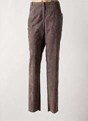 Pantalon slim marron PAUPORTÉ pour femme seconde vue